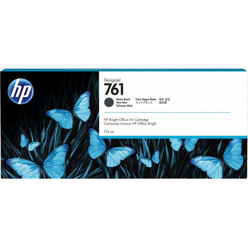 HP CM997A/761 Ink cartridge black matt 775ml for HP DesignJet T 7100