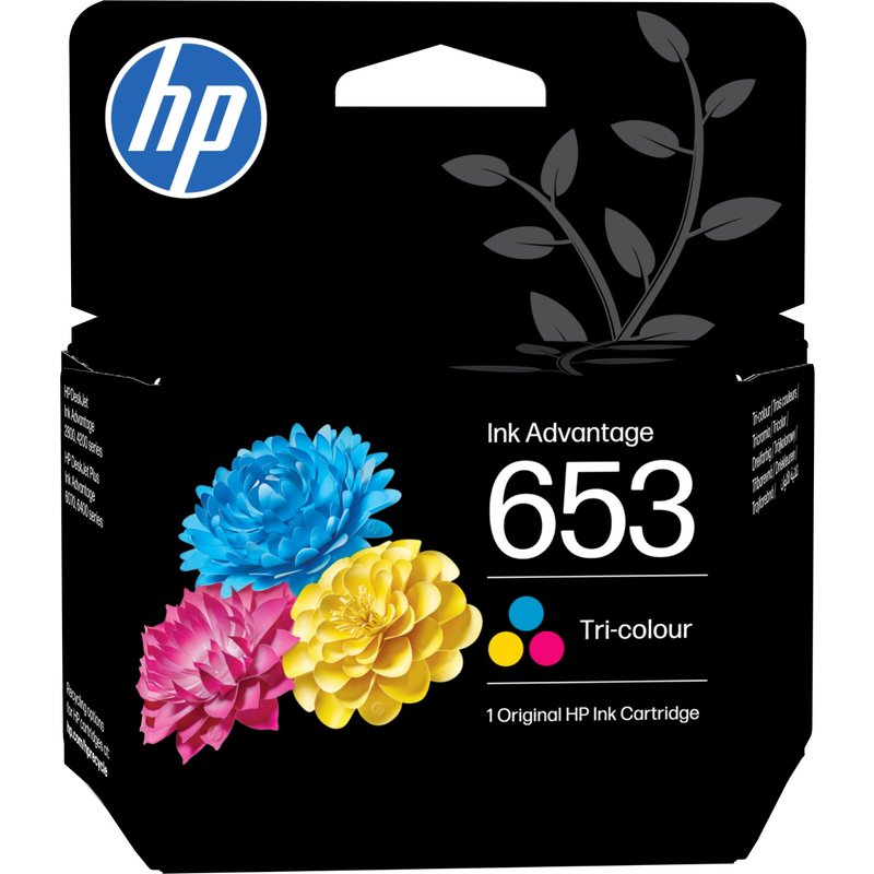 HP 3YM74AE/653 Printhead cartridge color. 200 pages 5ml for HP DeskJet