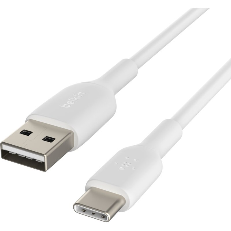 Belkin CAB001BT3MWH USB cable 3 m USB A USB C White