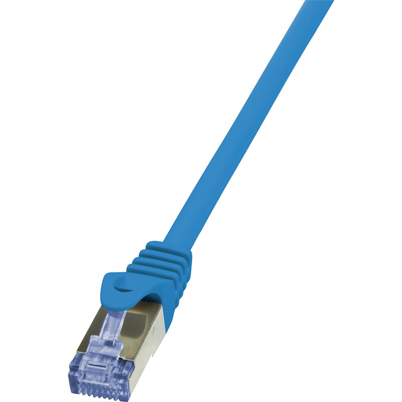 LogiLink 1m Cat.6A S/FTP networking cable Blue Cat6a S/FTP (S-STP)