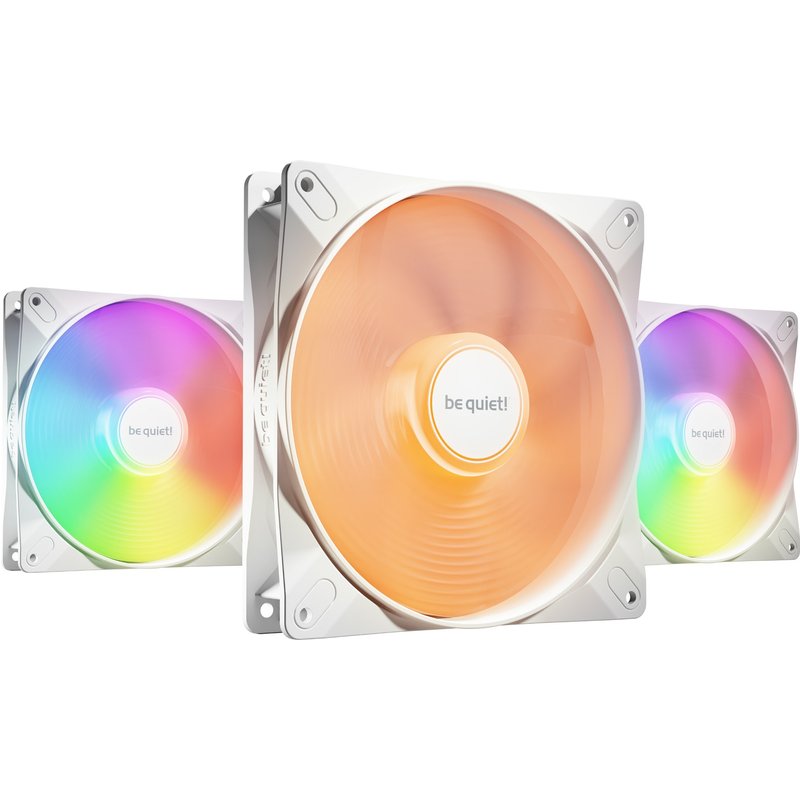 be quiet! LIGHT WINGS LX 140mm PWM 3-Pack White Computer case Fan 14 cm 3 pc(s)