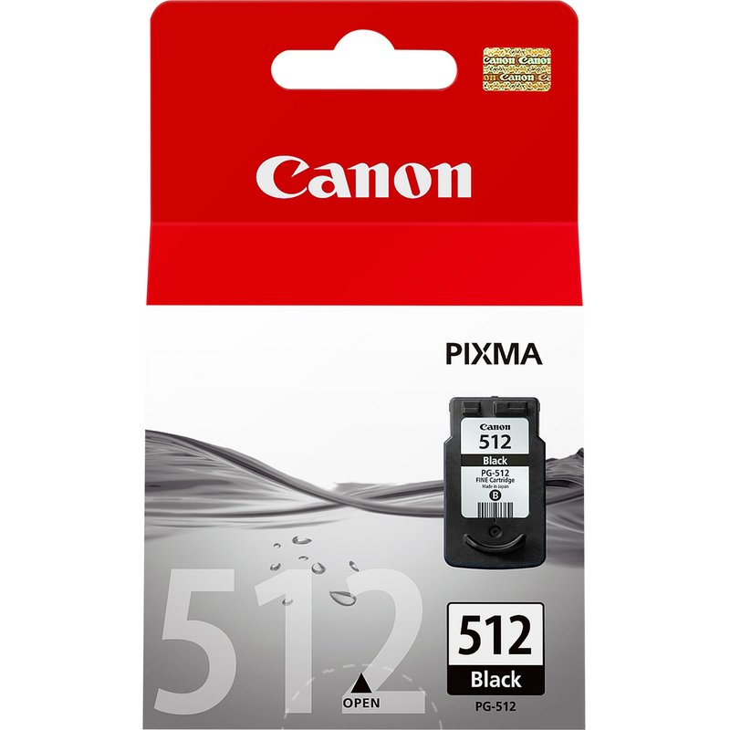 Canon 2969B001/PG-512 Printhead cartridge black pigmented. 401 pages I