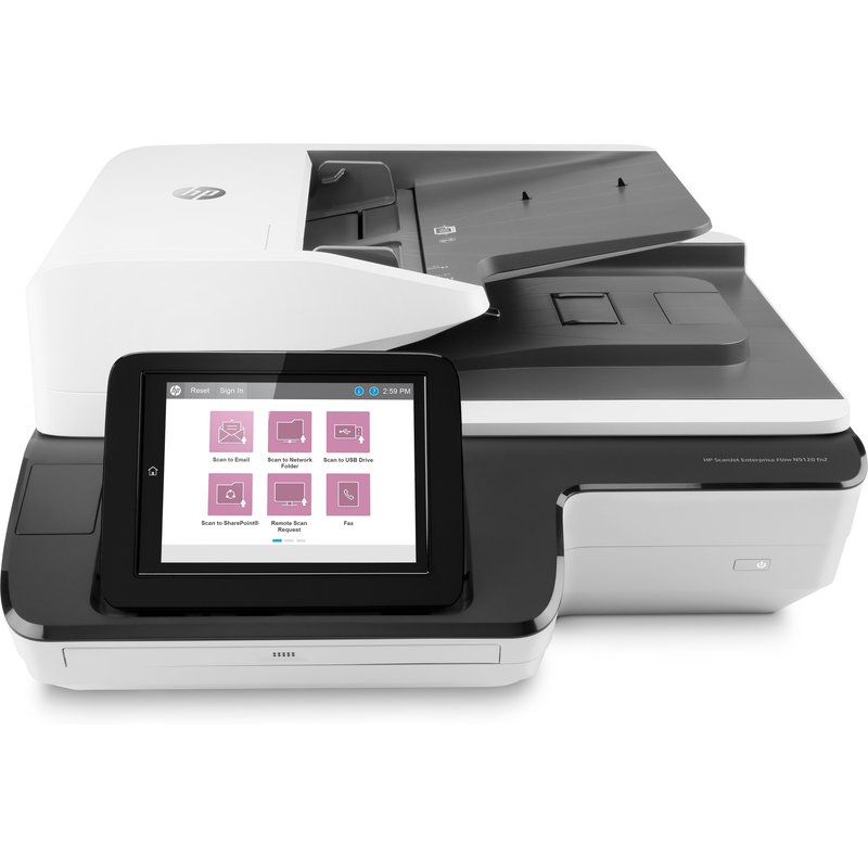 HP ScanJet Enterprise Flow N9120 fn2 Flatbed scanner 600 x 600 DPI A3 Black, White