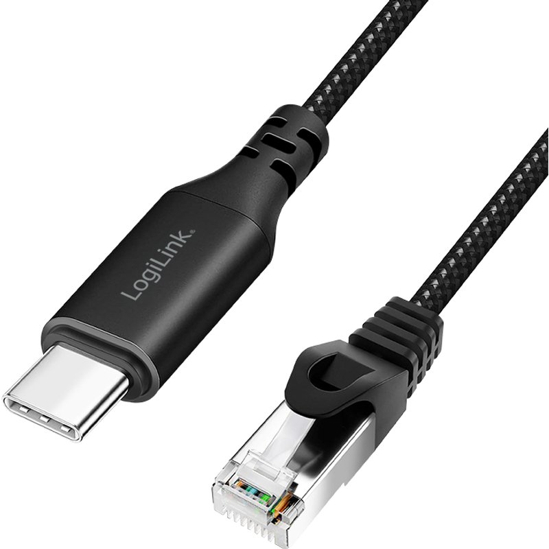 LogiLink CU0416 networking cable Black 10 m Cat6 S/FTP (S-STP)