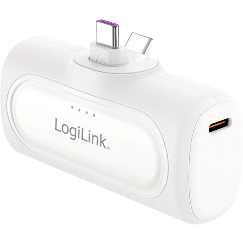 LogiLink PA0349W power bank 5000 mAh White