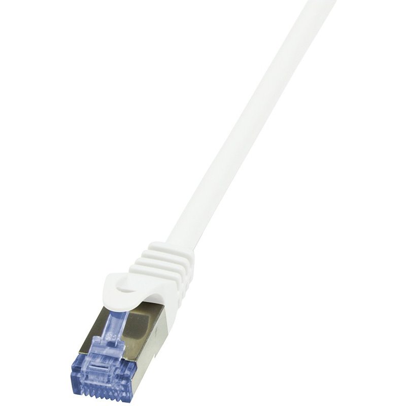 LogiLink Cat6a S/FTP. 1.5m networking cable White S/FTP (S-STP)