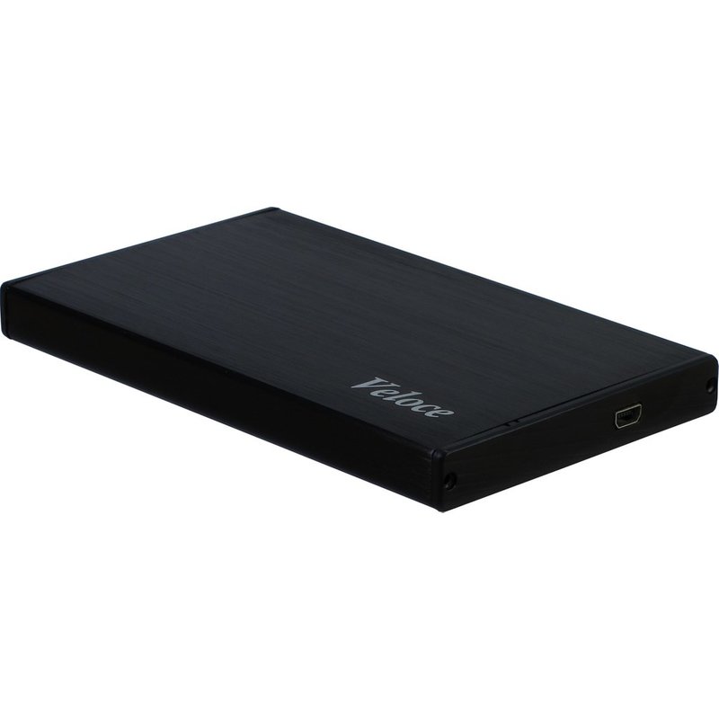 Inter-Tech Veloce GD-25612 Black 2.5" USB powered