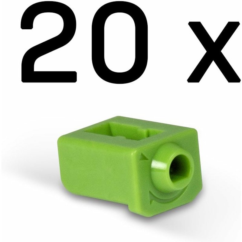 Lindy SFP Port Locks Green 20pcs.