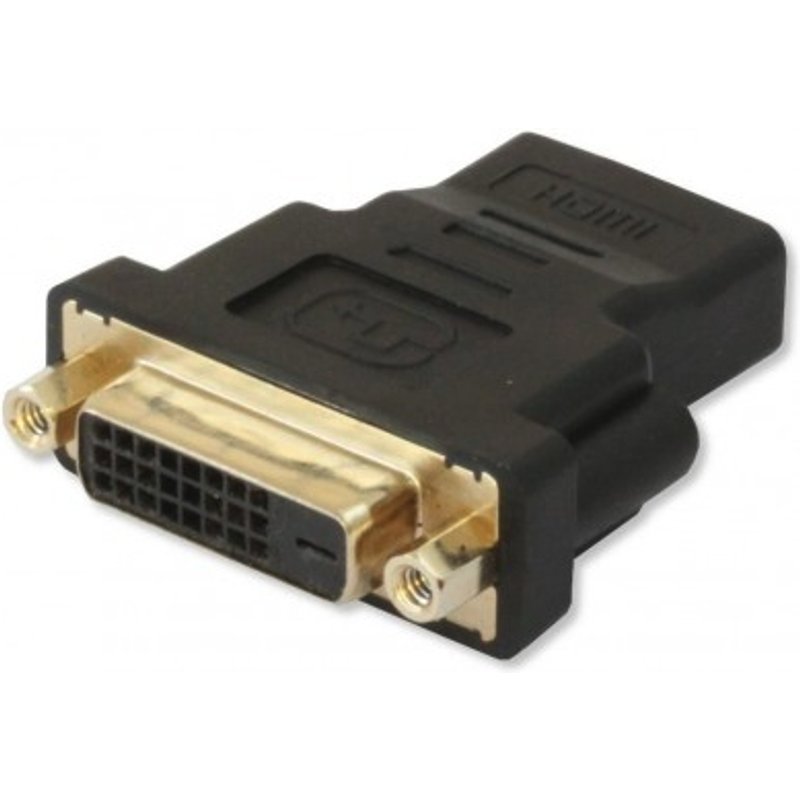 Techly IADAP-HDMI-644 cable gender changer DVI-D Black