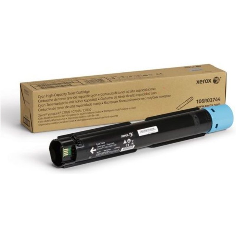Xerox 106R03744 Toner-kit cyan high-capacity. 9.8K pages for Xerox Ver