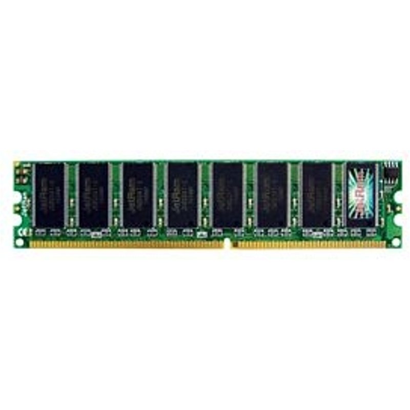 Transcend JetRam JM388D643A-5L memory module 1 GB 1 x 1 GB DDR 400 MHz