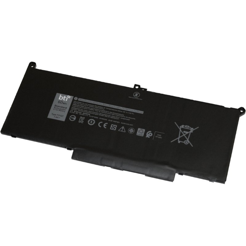 BTI KG7VF compatible 60Wh 4-cell battery for Dell Latitude