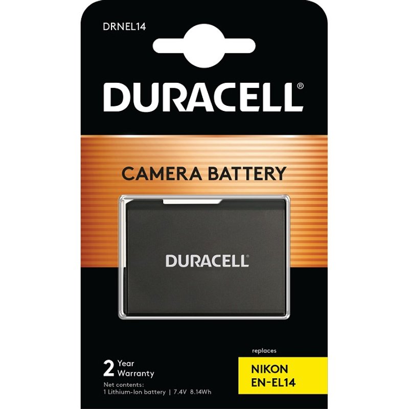 Duracell Camera Battery - replaces Nikon EN-EL14 Battery