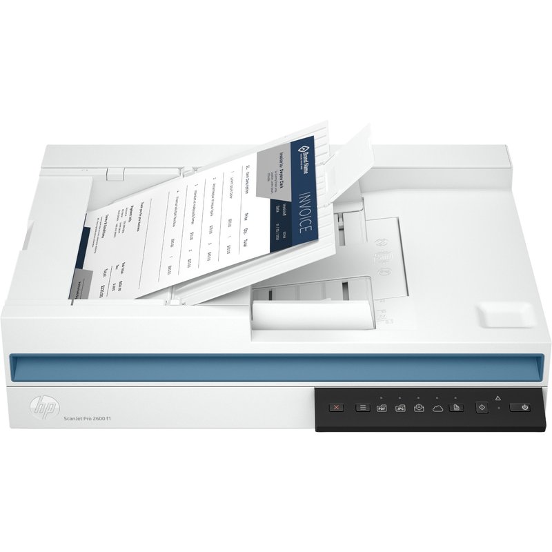 HP ScanJet Pro 2600 f1 89 x 148 mm 1200 x 1200 DPI 1200 x 1200 DPI 48 bit 24 bit 25 ppm