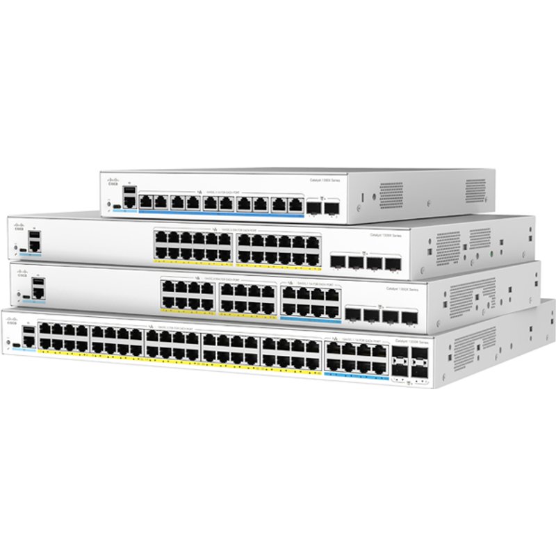 Cisco Catalyst 1300X 8-port 5GE 40-port GE Managed L2/L3 Gigabit Ether