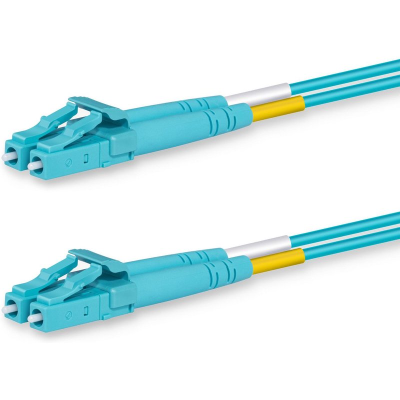 Lanview LVO231471 InfiniBand/fibre optic cable 5 m LC Aqua colour