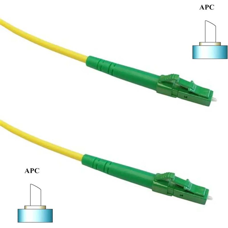 FDL 2M OS2 9/125 LC/APC-LC/APC SLX FIBRE OPTIC CABLE - YELLOW