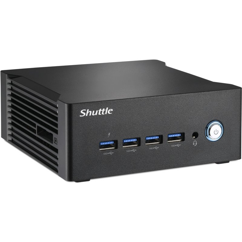 Shuttle Nano PC NA10H7. AMD Ryzenâ„¢ 7-8845HS APU. Radeon780M . 2xHDMI.