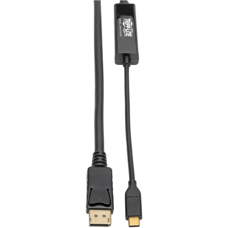 Tripp Lite U444-010-DP USB-C to DisplayPort Active Adapter Cable (M/M) 4K 60 Hz 10 ft. (3.1 m)