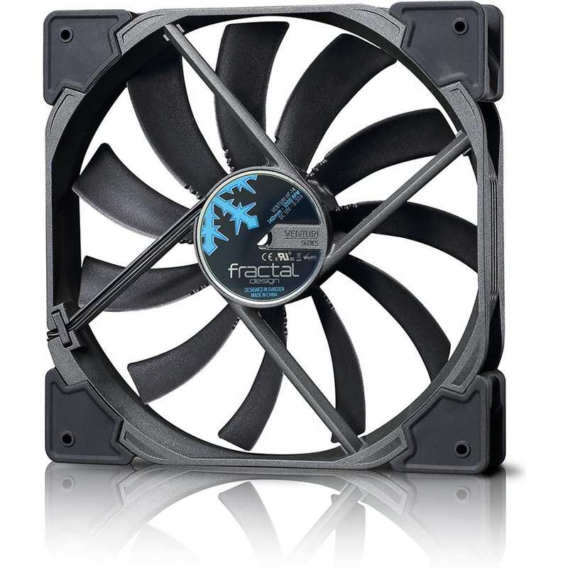 Fractal Design Venturi HF-14 Computer case Fan 14 cm Black. Grey