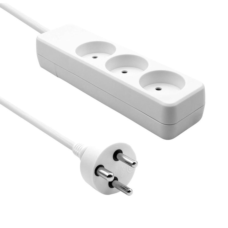 Microconnect MC-GRU0350DK power extension 5 m 3 AC outlet(s) Indoor Wh