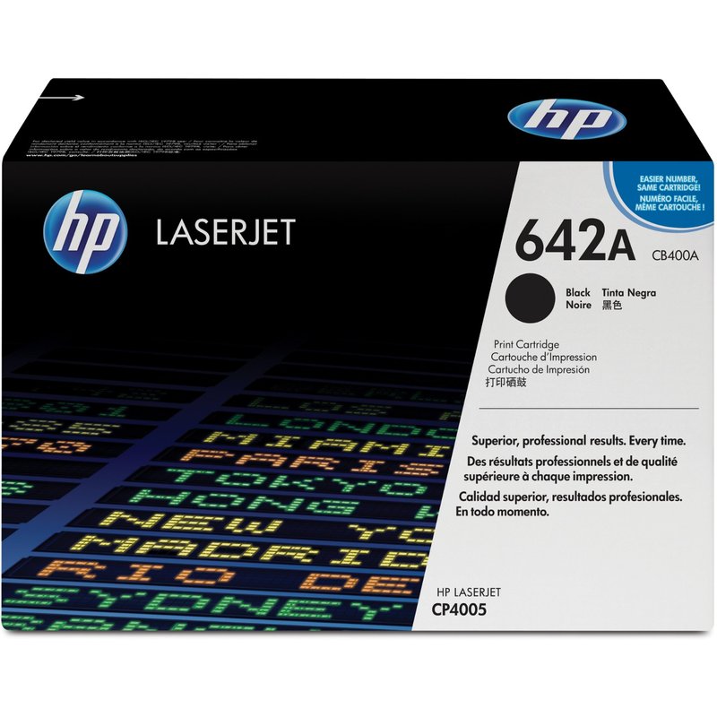 HP CB400A/642A Toner cartridge black. 7.5K pages ISO/IEC 19798 for HP