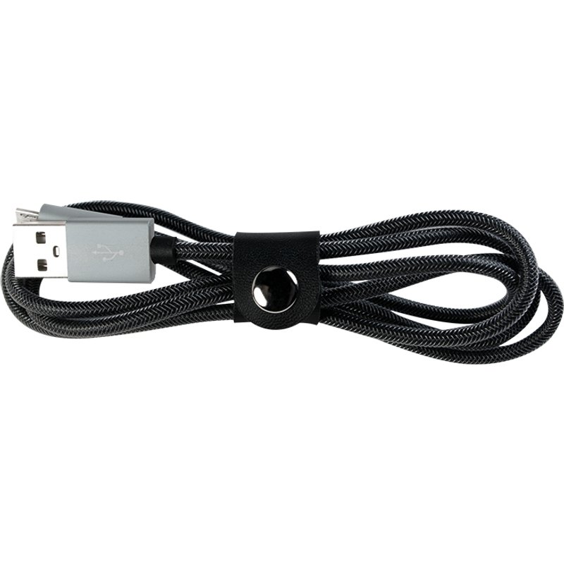 LogiLink CU0134 USB cable USB 2.0 2 m USB A Micro-USB B Black. Grey