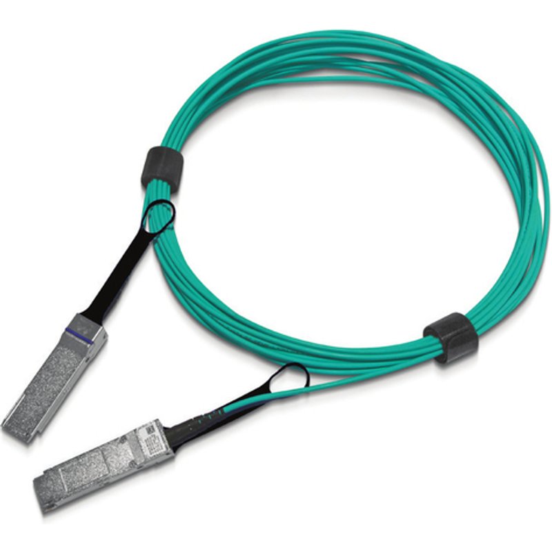 Nvidia 980-9I45J-00H010 InfiniBand/fibre optic cable 10 m QSFP56 Aqua