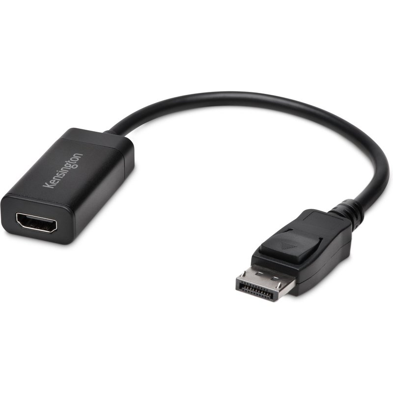 Kensington VP4000 Display Port to HDMI 4K Video Adapter. Maximum resolution: 3840 x 2160 pixels