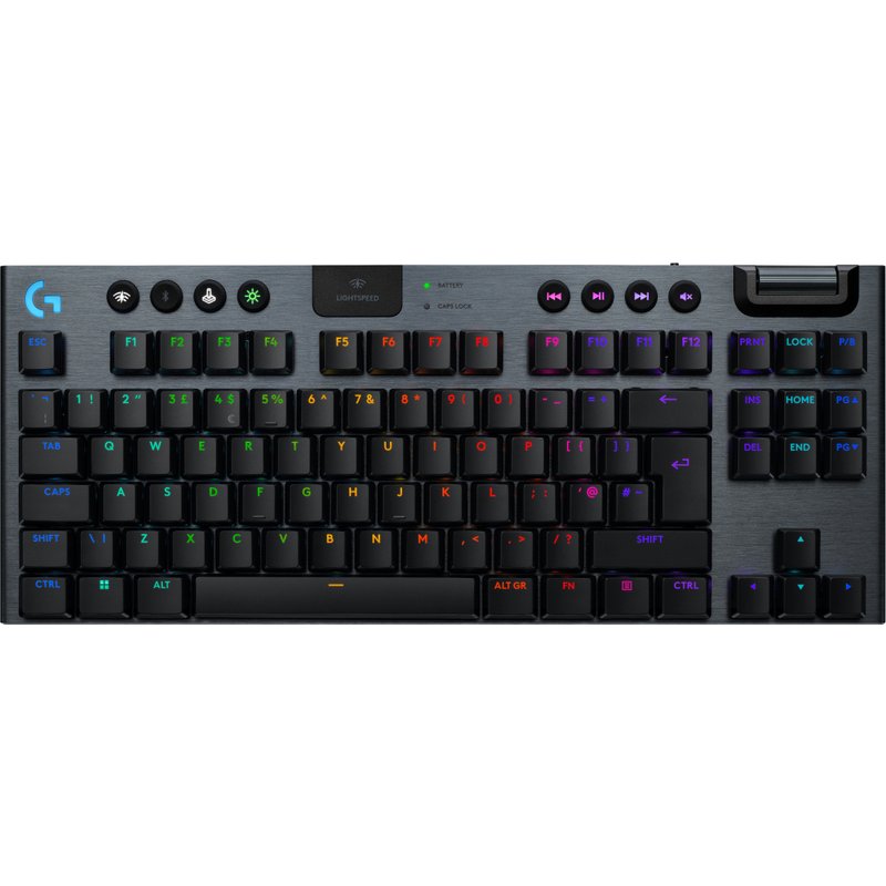 Logitech G G915 X LIGHTSPEED keyboard Gaming USB + RF Wireless + Bluetooth QWERTY UK English Black