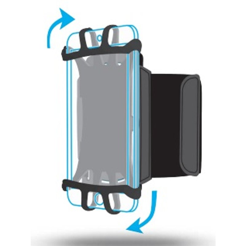 Mobilis ARM BAND 4-6IN . mobile phone case 15.2 cm (6") Armband c