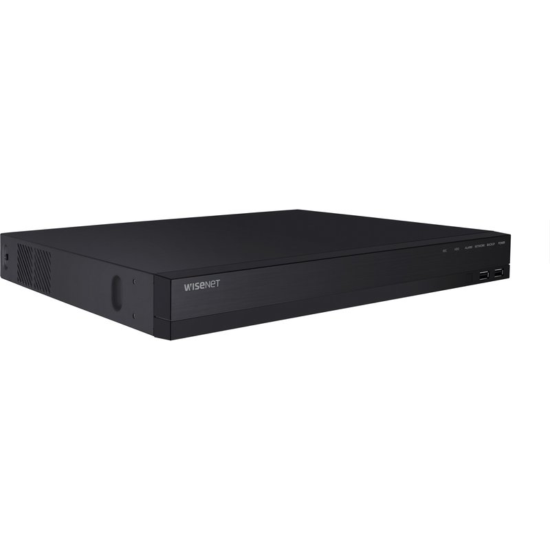 Hanwha QRN-1620S network video recorder Black