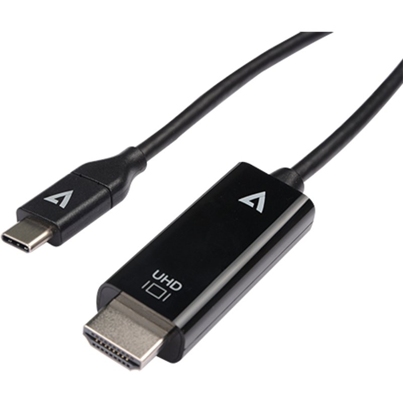 V7 V7UCHDMI-1M video cable adapter USB Type-C 3.2 Gen 1 HDMI Black