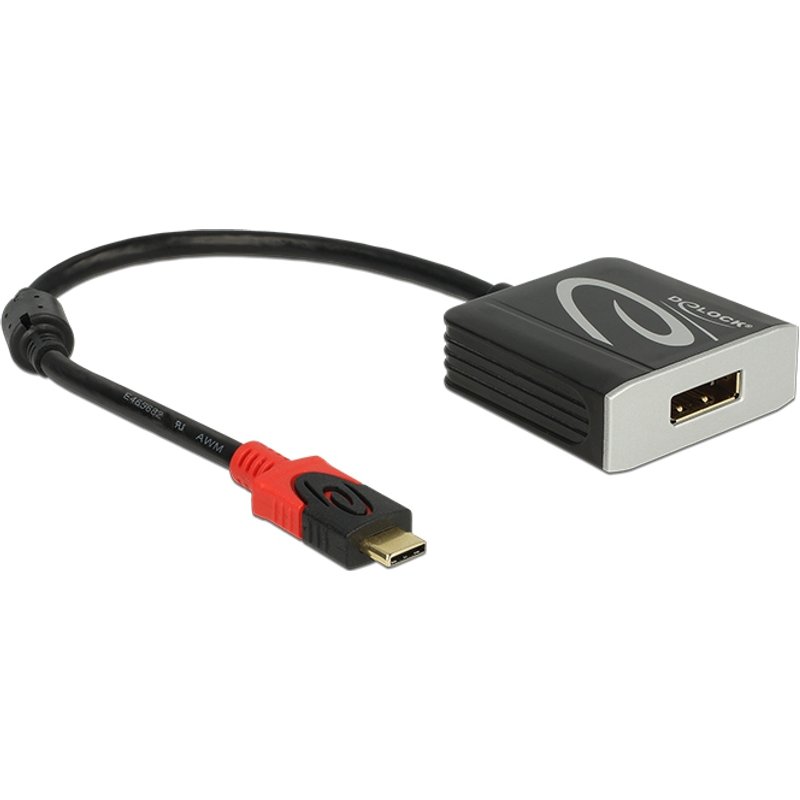 DeLOCK 63312 USB graphics adapter 4096 x 2160 pixels Black