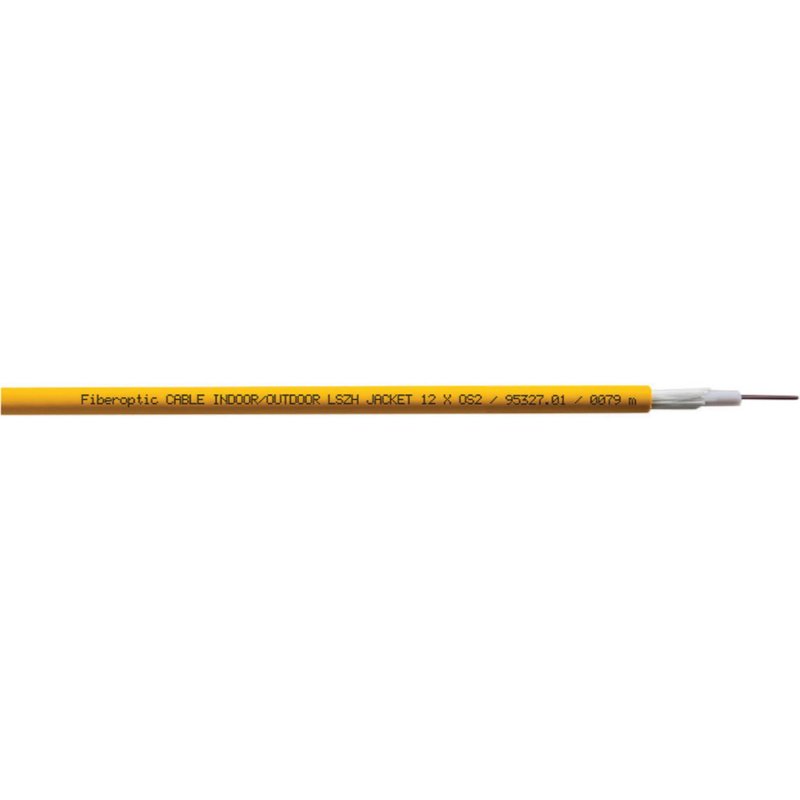 Lanview LVO232552-100 InfiniBand/fibre optic cable 100 m Yellow
