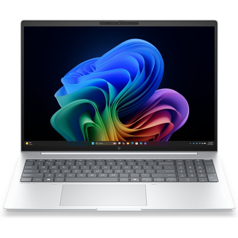 HP E15CPAT laptop Copilot+ PC Intel Core Ultra 7 40.6 cm (16") WUXGA 32 GB LPDDR5x-SDRAM 512 GB SSD Wi-Fi 7 (802.11be) Windows 11 Pro Silver