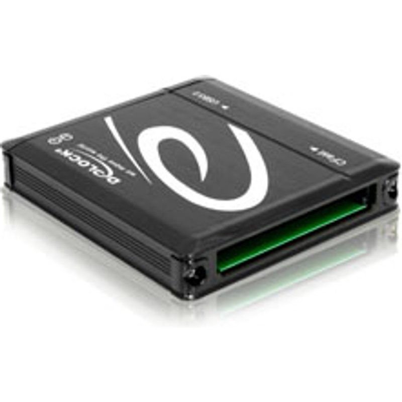DeLOCK 91686 card reader USB 3.2 Gen 1 (3.1 Gen 1) Black