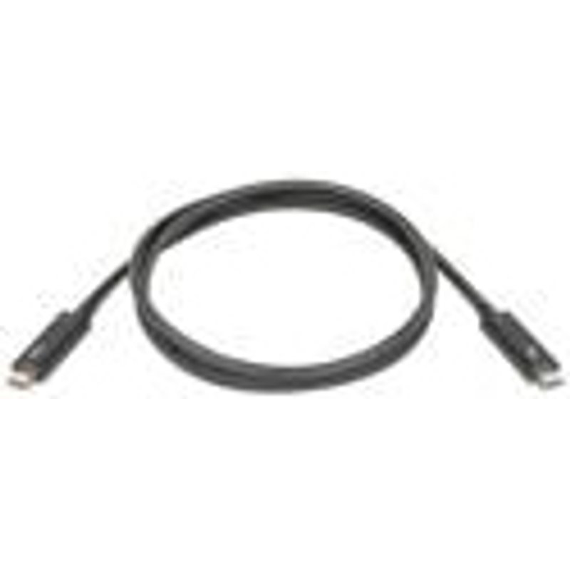 Lenovo 4X90U90617 Thunderbolt cable 0.7 m 40 Gbit/s Black