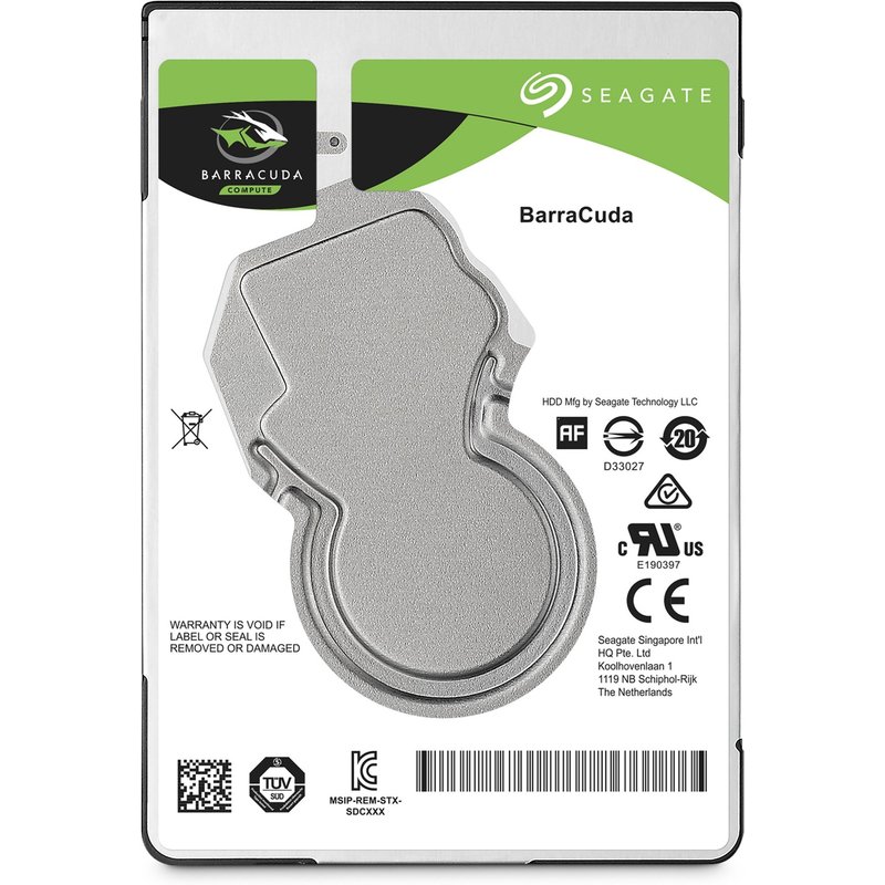 Seagate 5TB BarraCuda 5400 RPM 128MB Cache SATA 6.0Gb/s 2.5' 15mm Laptop Internal Hard Drive ST5000LM000