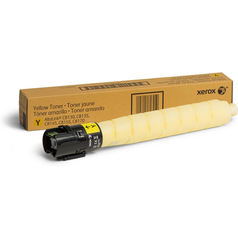 AltaLink C8130/C8135/C8145/C8155/C8170 Yellow Standard Capacity Toner Cartridge