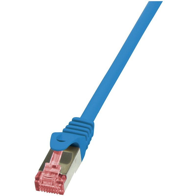 LogiLink Cat6 S/FTP. 7.5m networking cable Blue S/FTP (S-STP)