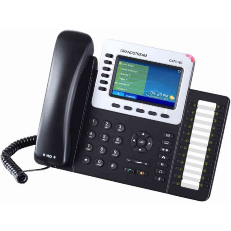 Grandstream Networks GXP2160 IP phone 6 lines LCD