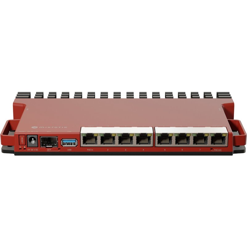 Mikrotik L009UiGS-RM wired router 2.5 Gigabit Ethernet. Gigabit Ethern