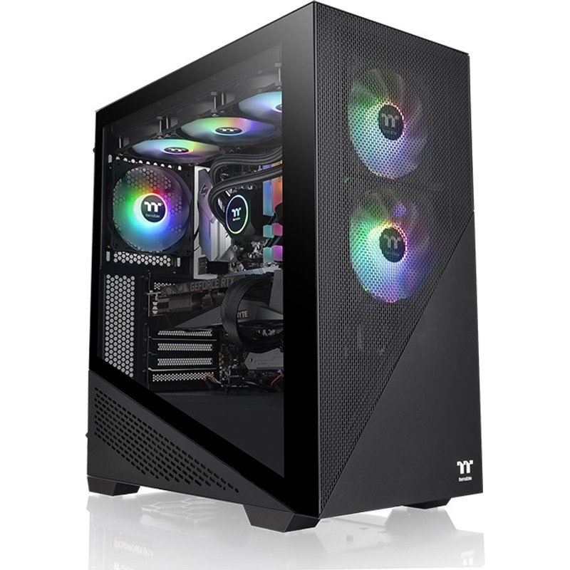 Thermaltake Divider 370 TG Midi Tower Black