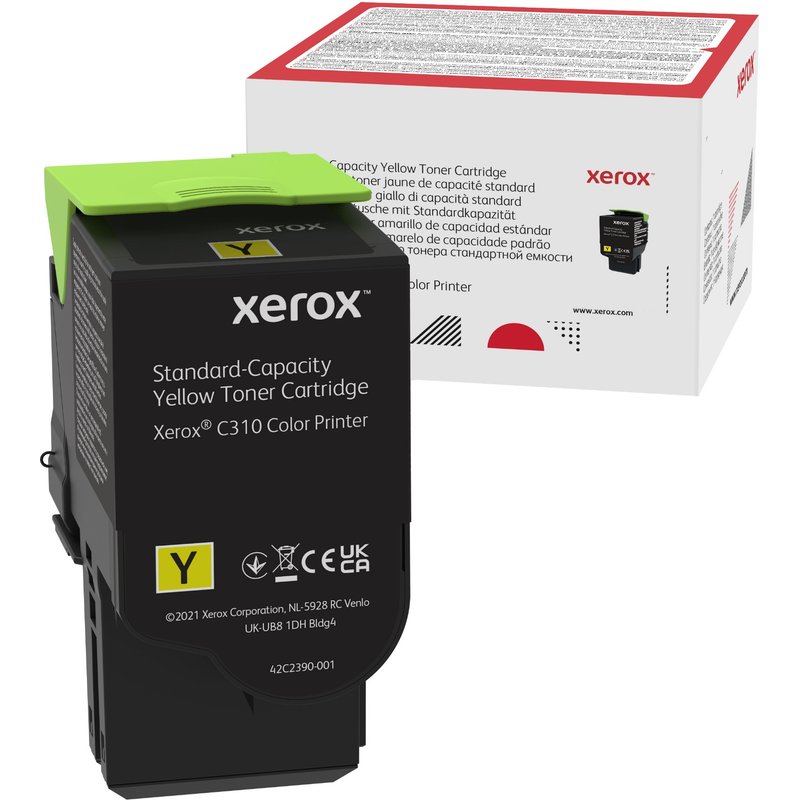 Xerox Genuine ® C310 Color Printer/C315 Color Multifunction Printer Yellow Standard capacity Toner Cartridge (2000 Pages) - 006R04359