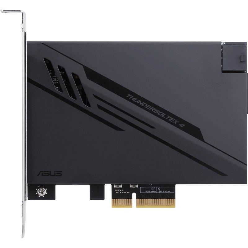 ASUS ThunderboltEX 4 interface cards/adapter Internal Mini DisplayPort, PCIe, Thunderbolt, USB 2.0, USB 3.2 Gen 2 (3.1 Gen 2)