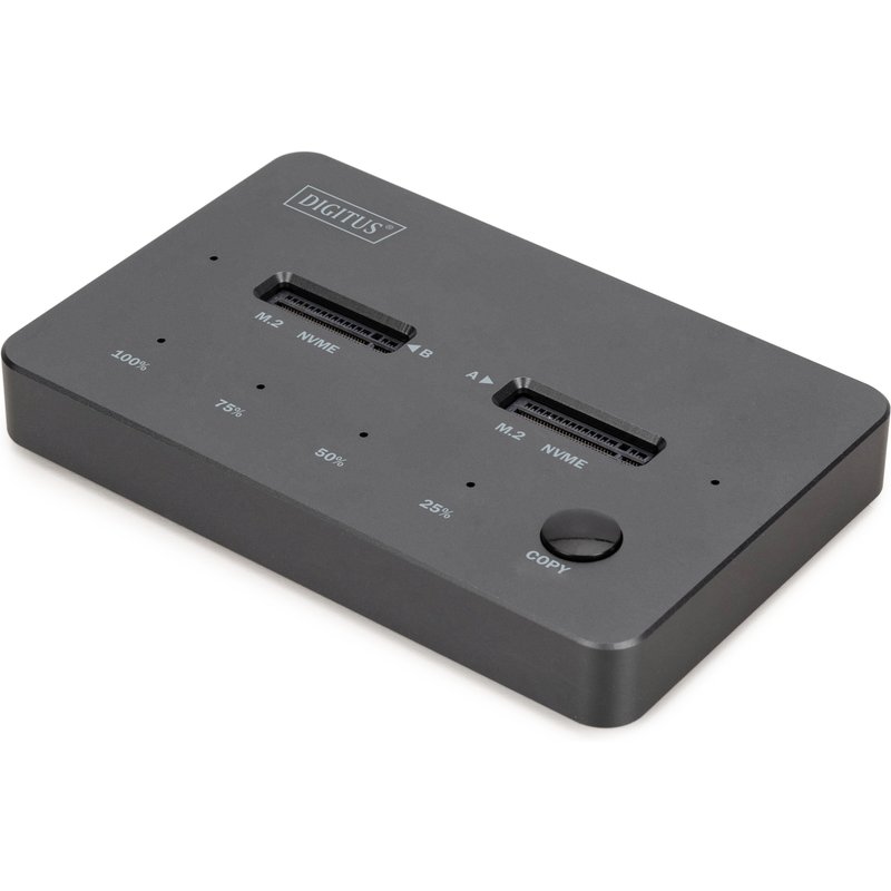Digitus NVMe cloning station USB3.1 Gen2 Type-C NVMe M.2 SSD enclosure