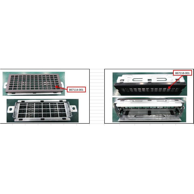 HPE *Non Cancellable/Non Returnable (NCNR)* MISC BLANKS KIT FRONT