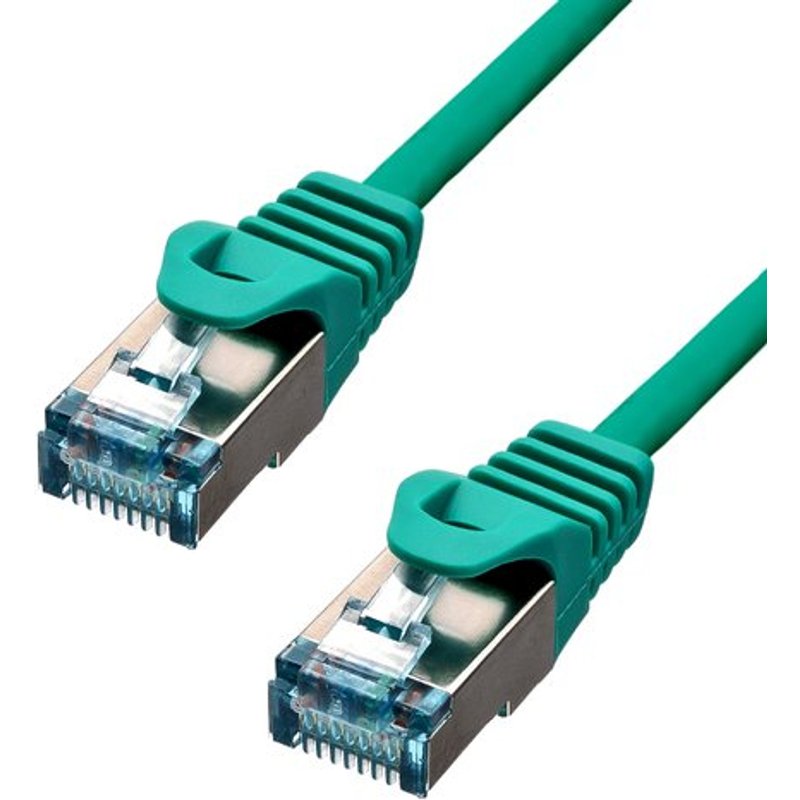 ProXtend CAT6A S/FTP CU LSZH Ethernet Cable Green 1.5M