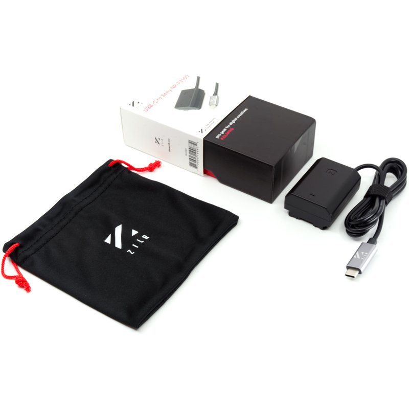 ZILR USB-C to Sony NP-FZ100 Dummy Battery #ZRUCDB01